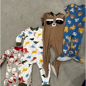 Carters One Piece Fleece Pajamas